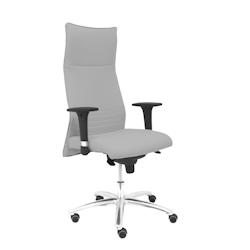 Piqueras y Crespo Fauteuil Albacete Management avec tissu BALI gris - gris multi-matériau 206SBALI40_0