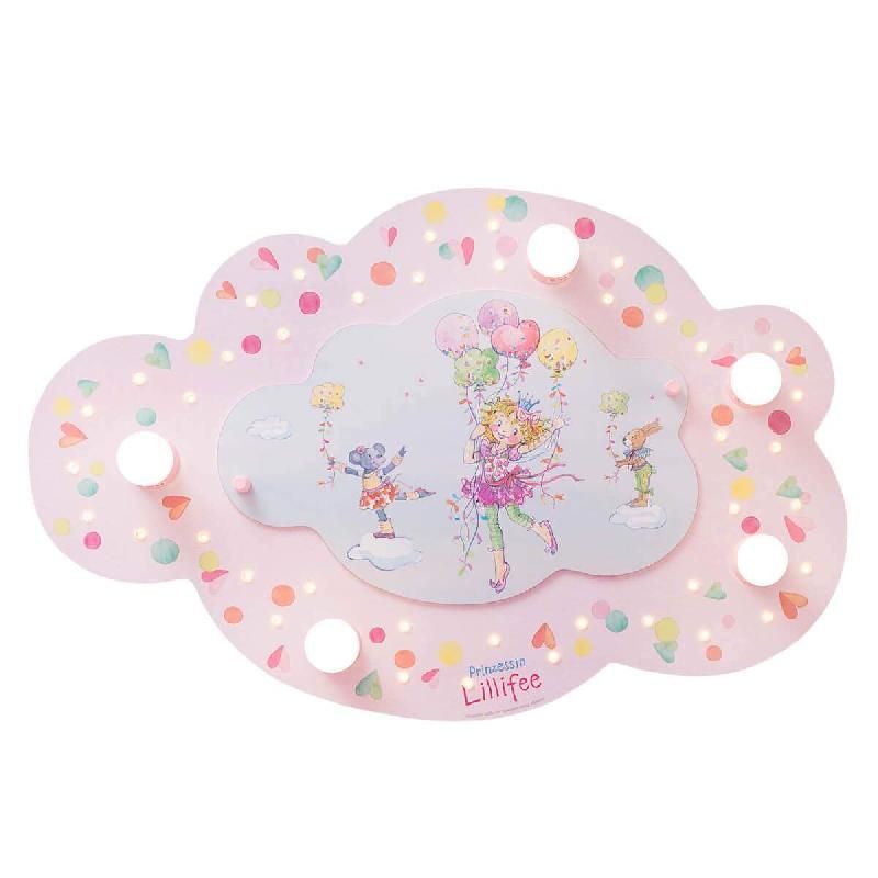 ELOBRA PLAFONNIER LED PRINCESSE LILLIFEE NUAGE