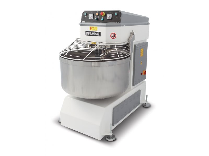 Pmsp - Pétrin professionnel Porlanmaz 25-150 kg - Acier inoxydable, 2 vitesses, mode manuel ou automatique_0