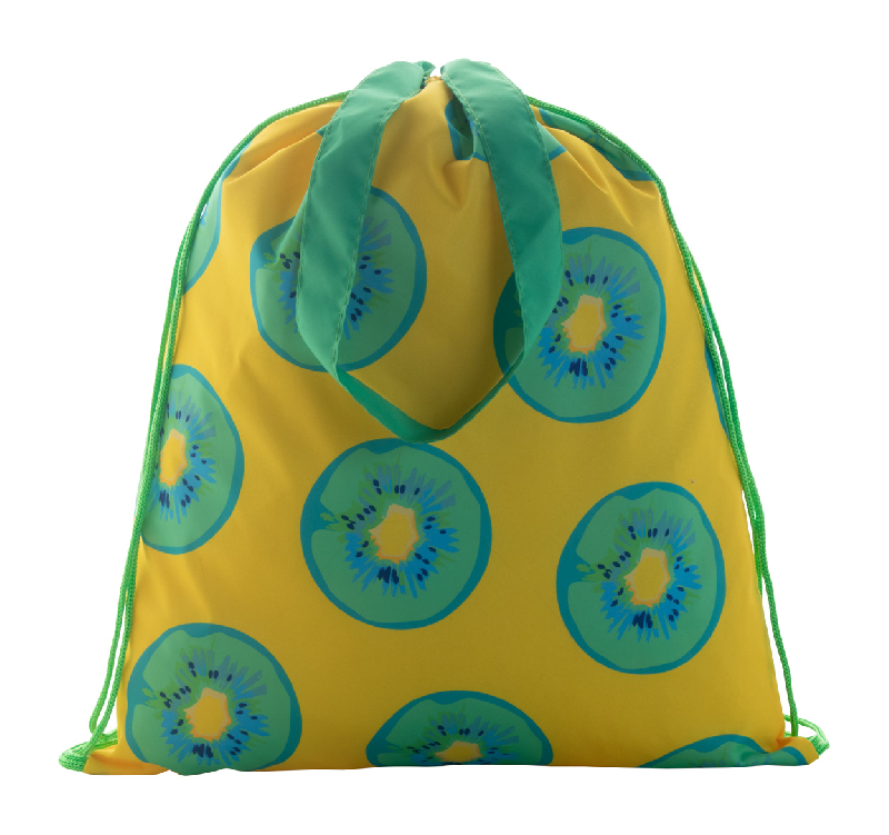 Sac piscine personnalisé - polyester 190T avec cordes colorées et anses longues - impression sublimation totale_0