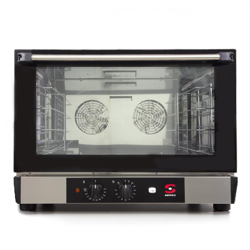 Sammic Four à convection pour snacks SX-641 Capacité 4 plaques 600x400 / GN 1/1 Contrôle électromécanique Humidificateur manuel 230/50/1 - 5120086_0