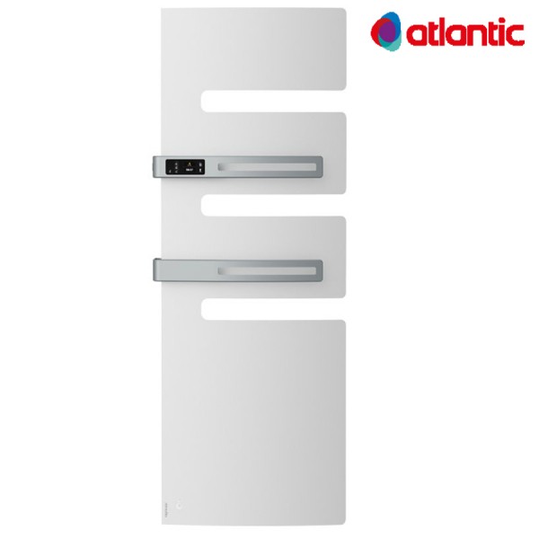 SÈCHE-SERVIETTES ÉLECTRIQUE ATLANTIC 1750W (750W+1000W) MÂT À GAUCHE SERENIS PREMIUM SOUFFLANT