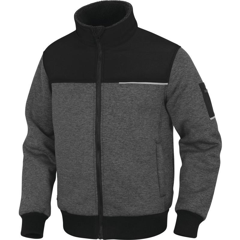 Veste polaire molletonnée polyester Sherman2 - 550 g/m² - Fermeture zip anti-froid - 5 poches_0