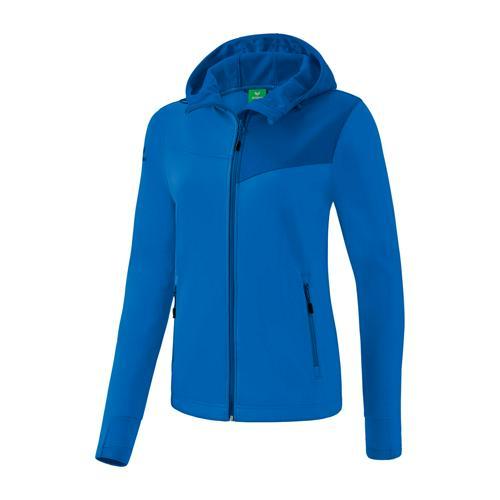 VESTE SOFTSHELL AVEC POIGNET PASSE POUSSE - ERIMA - PERFORMANCE ROYAL/BLUE
