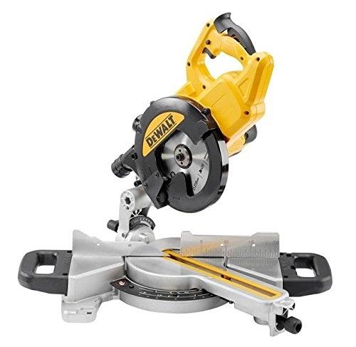 DeWALT DWS774 - Scie circulaire à onglets, lame 21,6 cm, 1400 W, coupe 190 x 48 mm_0