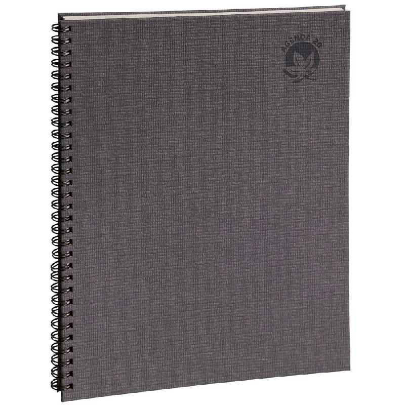 AGENDA SEMAINIER ECOLOGIQUE EXACOMPTA FOREVER 27W A SPIRALE - 21 X 27 CM - GRIS - 2024