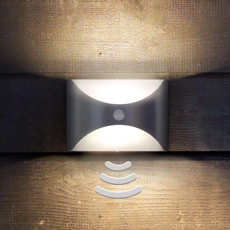 PHILIPS APPLIQUE D’EXTÉRIEUR LED HERB AVEC DÉTECTEUR