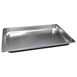 Bac Gastro Inox AISI 304 Perforé GN 1/2 H. 40 mm - Gastroland - 3701666001833_0