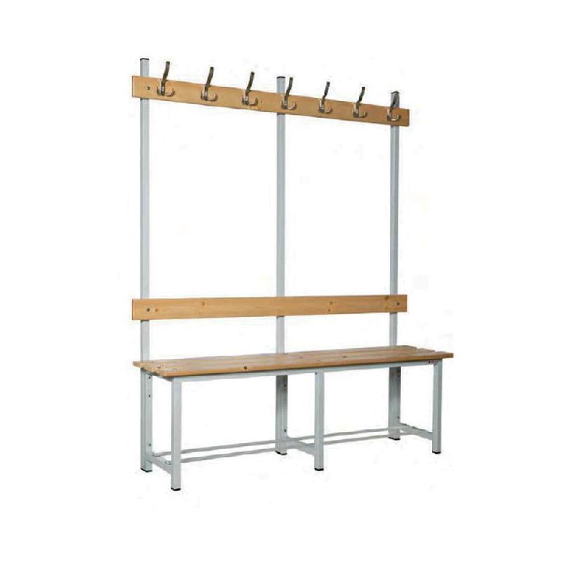 BANC 6 PATÈRES SIMPLE FACE