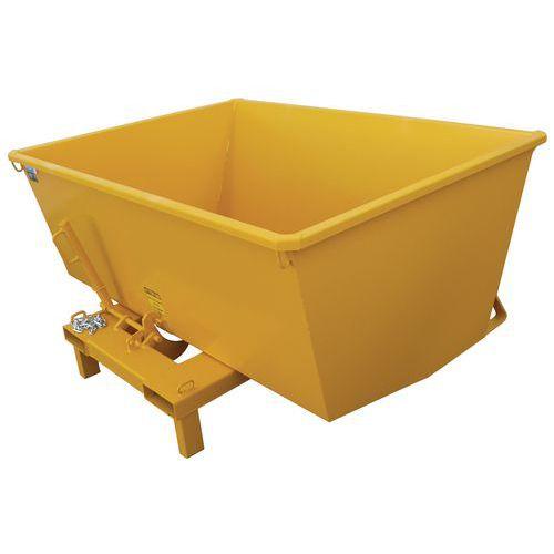 BENNE BASCULANTE HAUTEUR RÉDUITE 415L SU R SOCLE - GOUBARD