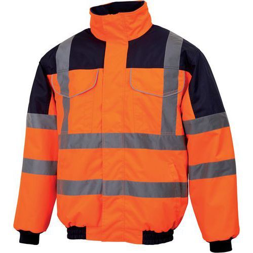 BLOUSON À HAUTE VISIBILITÉ INTEMPÉRIES ORANGE TAILLE XXL - SINGER SAFETY