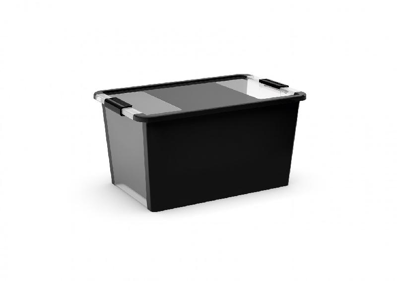 Boîte KIS plastique noir l.55 x p.35 x h.28 cm cm_0