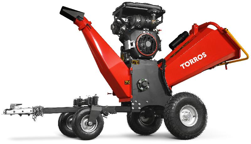 Broyeur de branches thermique Ø200 mm - Moteur essence bicylindre 25 CV - Démarrage électrique Torros HHK200_0