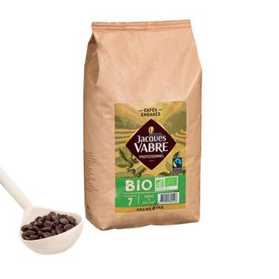 Café en grains biologique Jacques Vabre BIO 1 kg_0