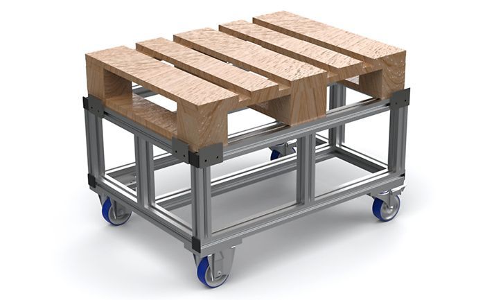 Chariot profilé aluminium_0