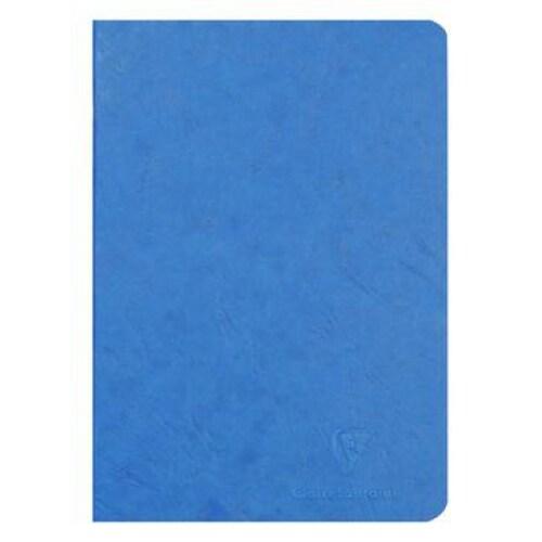 Clairefontaine Lot de 5 Carnet Age Bag A5, 96p./48 feuilles 90 g/m² piquées, couv. Coloris bleu, uni - 3329687331045_0