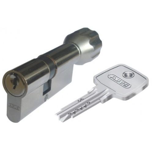 CYLINDRE À BOUTON - VARIÉ DÉBRAYABLE NICKELÉ – EC-S - 40 X 30 MM ABUS