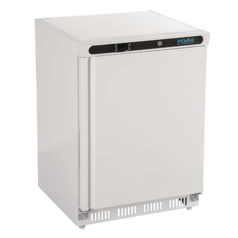 Dessous de comptoir réfrigéré positif blanc - 150L | Polar - PC001_0