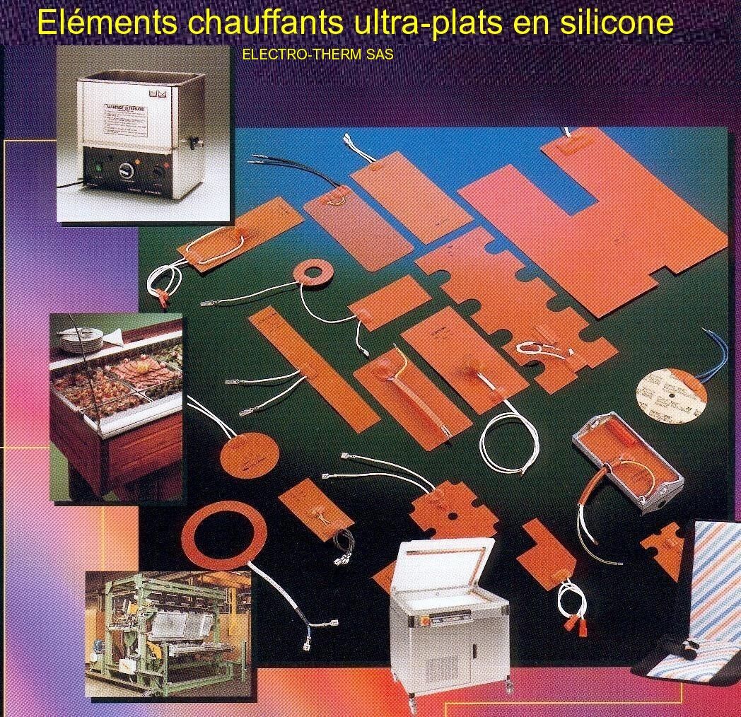 Élément chauffant ultra-plat en silicone - ELECTRO-THERM_1