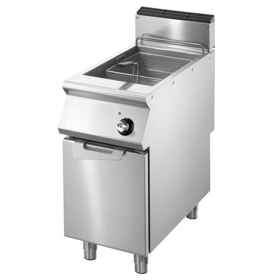 Friteuse gaz sur coffre inox avec cuve 17 l - 16,5 kw - PVS7040FRG17VL_0