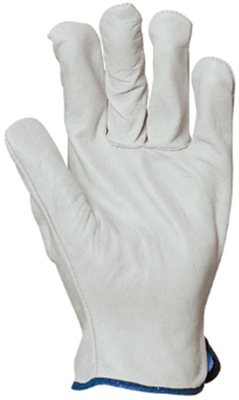 Gant cuir - tout fleur de vachette - norme EN 388: 2121 - tailles 8 à 10 - paquet de 12 paires_0