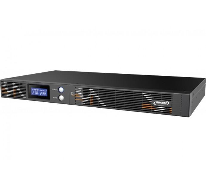 Infosec onduleur E3 Live RM - 500 VA - Protection électrique rackable pour équipements informatiques sensibles_0