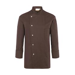 KARLOWSKY Veste de cuisine homme, manches longues, marron , 52 - 52 marron 1000111995_0