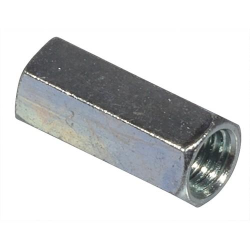 MANCHONS FILETÉS - 6 PANS - ACIER ZINGUÉ - 12X40 MM - 10 PIÈCES FISCHER