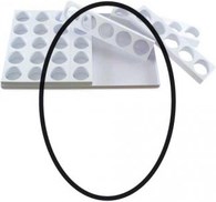 MATFER - PLAQUE MULTIMOULE 35 GÂTEAUX PLASTIQUE 45 X 85 X 50 MM - 350012