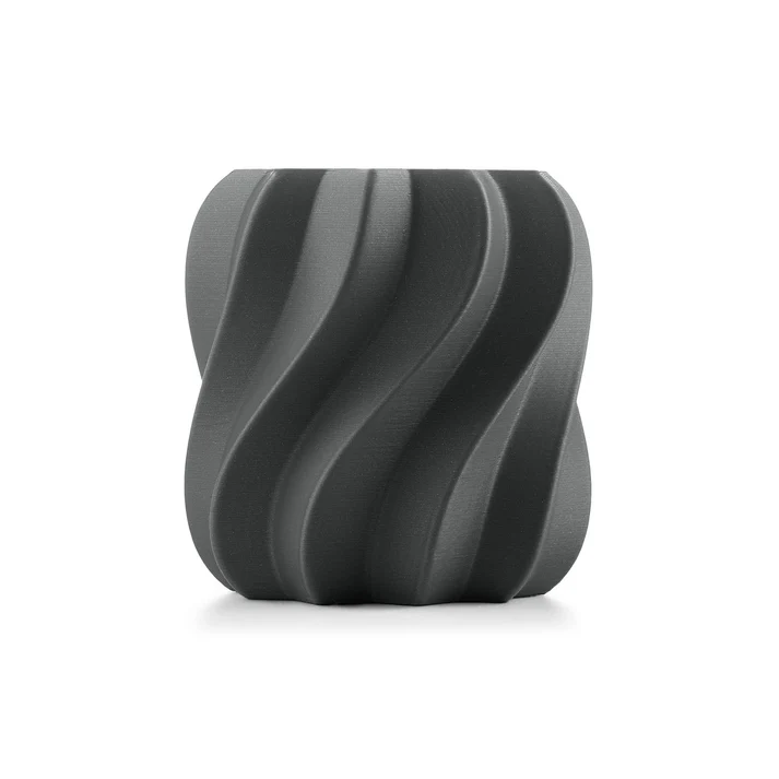 Mot sur initiale en Impression 3D - Argent texturé_0