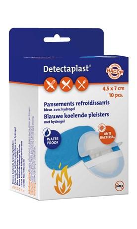 PANSEMENT REFROIDISSANT HYDROGEL BLEU 10 PIÈCES