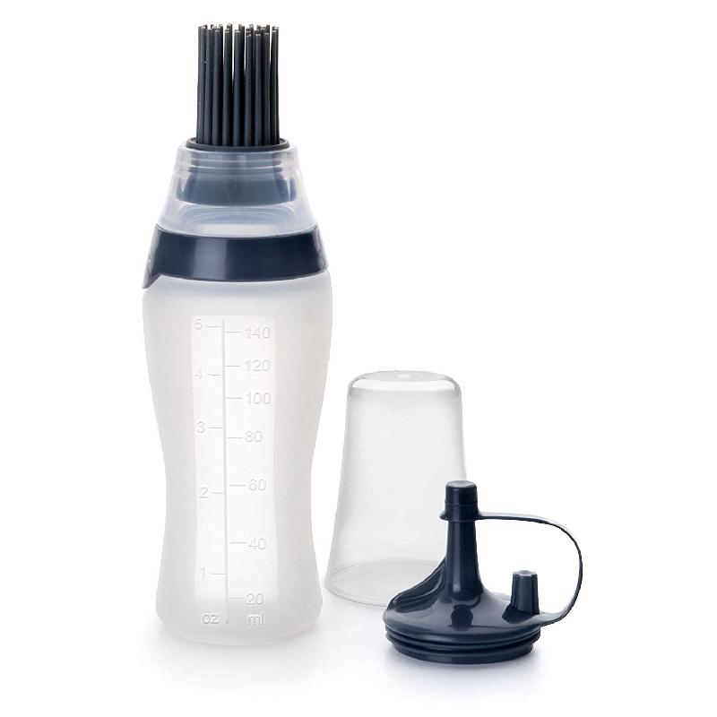 PINCEAU DISTRIBUTEUR TRANSPARENT EN SILICONE 15CL - LACOR - PINCEAU PÂTISSIER