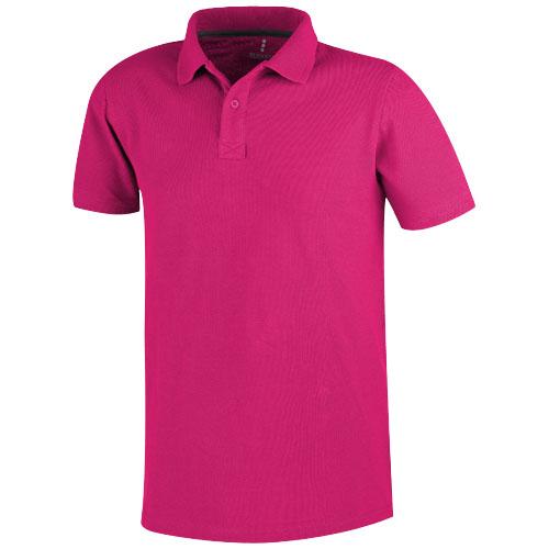 Polo manches courtes pour homme - Primus 38096211 - Col côte tricot plat, maille piquée 100% coton, 160-165 g/m²_0