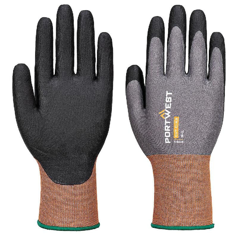 Portwest Gant CT Cut C21 Nitrile Gris/Noir M - Taille 8 - 8 gris multi-matériau 5036108406074_0