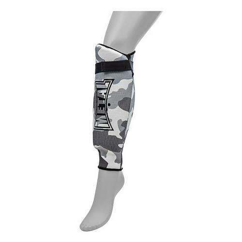 PROTÈGE TIBIA COTON MÉTAL BOXE ELAST NOIR