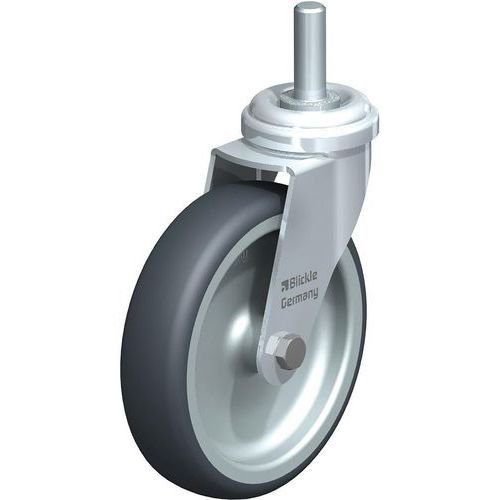 ROUE CAOUTCHOUC THERMOPLASTIQUE LRA-TPA 100G-GS10 - BLICKLE