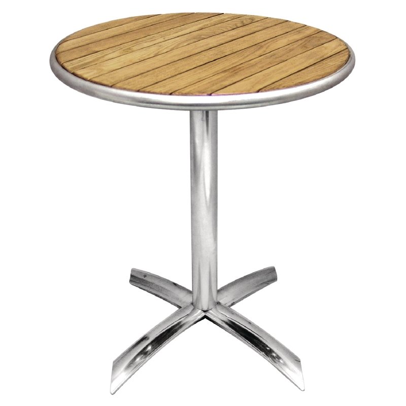 TABLE DE CAFÉ BOLERO 600 MM RONDE + PLIANTE