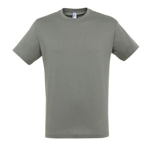 TEE-SHIRT PERSONNALISABLE HOMME EN COTON ZINC