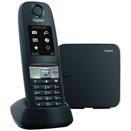 TELEPHONE SIEMENS GIGASET E630 SANS FIL NOIR - GIGASET