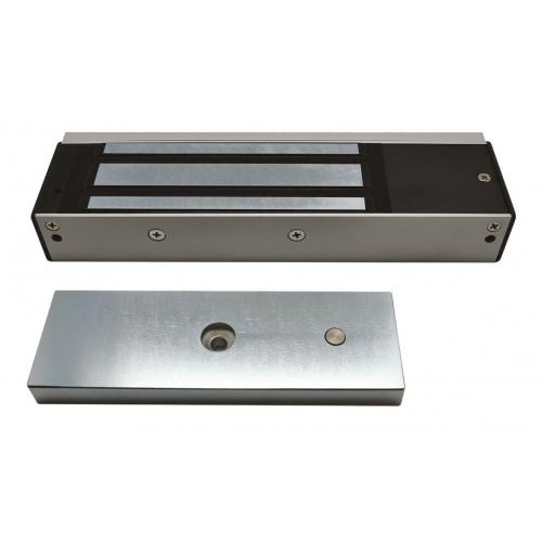 VENTOUSE ÉLECTROMAGNÉTIQUE EN APPLIQUE SÉRIE 550KG - MULTI-TENSIONS - 12/24V DC IZYX