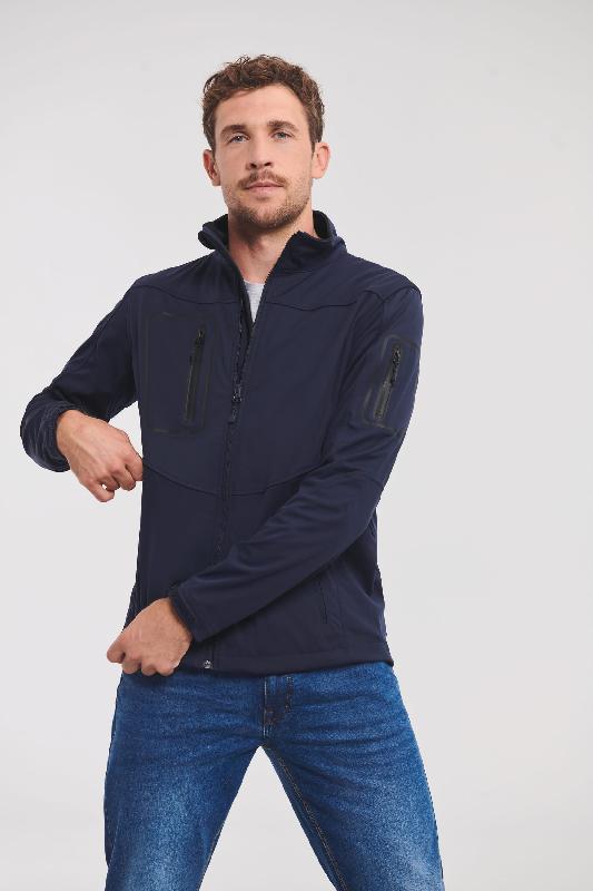 Veste homme sportshell 5000 - réf: ru520m - imperméable et respirante_0