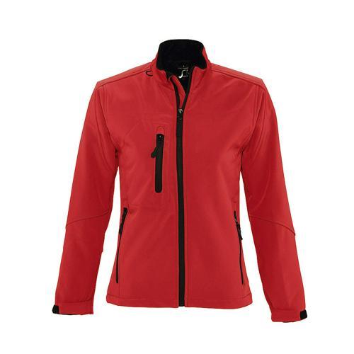 VESTE SOFTSHELL ROUGE MODÈLE FÉMININ CLASSIC EXPERT