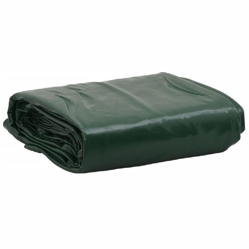 Vidaxl bâche vert 1x2,5 m 650 g/m² 156050_0