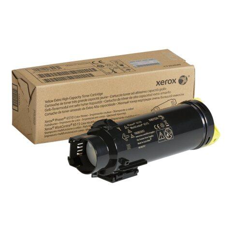 XEROX CARTOUCHE DE TONER JAUNE DE TRÈS HAUTE CAPACITÉ PHASER® 6510, WORKCENTRE® 6515 (4300 PAGES) - 106R03692 - TONER AUTHENTIQUE