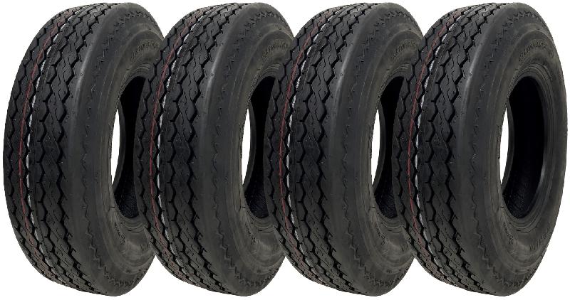 4.80/4.00-8 6ply, pneu remorque, 340kg, 400x8 - Wanda P811 road legal - jeu de 4._0