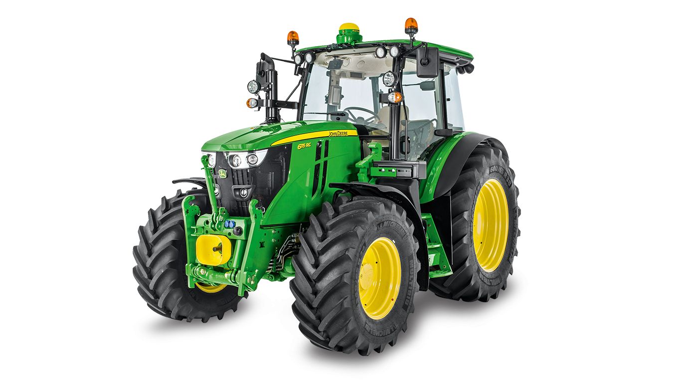 6105RC Tracteur agricole - John Deere - 105 ch, moteur 4,5L, 4 roues motrices et châssis intégral_0