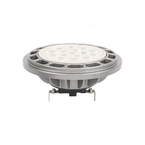 Ampoule led ar 111  culot gu 5.3  silver 12v  ac/dc 15  watt  4000°k  dimmable_0