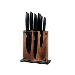 Bjorn Bloc couteaux de cuisine JENSEN RAUMA - 7 pièces - noir 3701488307489_0