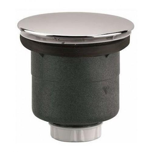 Bonde lavabo automatique,tirette verticale,inox VALENTIN Diam.40 mm