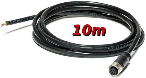 Câble de raccordemment pour flir ax8 - m12 vers fils nus (pigtail), 10m - FLIAX8-M12-pig-10m_0